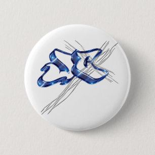 JC Jezus Christus Graffiti Ronde Button 5,7 Cm