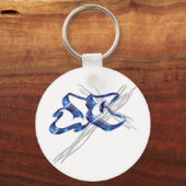 JC Jezus Christus Graffiti Sleutelhanger (Voorkant)