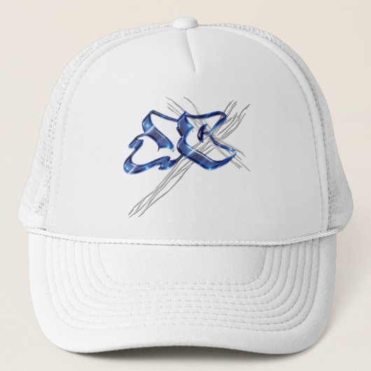 JC Jezus Christus Graffiti Trucker Pet (Voorkant)