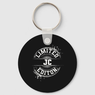 JC Limited Edition Grappige gepersonaliseerde naam Sleutelhanger
