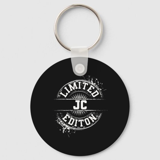 JC Limited Edition Grappige gepersonaliseerde naam Sleutelhanger (Voorkant)