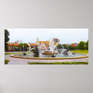 JC Nichols Fountain Country Club Plaza KC Poster