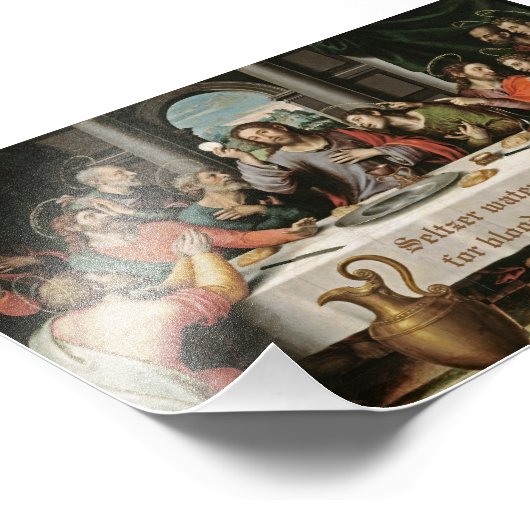 jc seltzer water foto afdruk (Hoek)