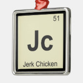 Jc - Tafelsymbool voor jekuiker Metalen Ornament (Links)