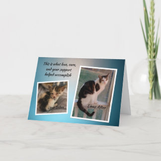 JCAPL Linus Hartelijk dank Bedankkaart