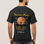 JCB Harvest Moon Concert T shirt (Achterkant)