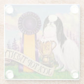 JCCA Top 20 - Prachtig glazen Onderzetter / Trivet (Achterkant)