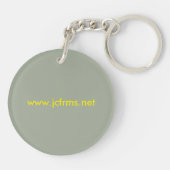 JCFR-Sleutelhanger (Ronde) Sleutelhanger (Achterkant)