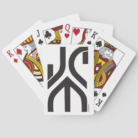 JCM Stijlvolle Logo afspeelkaarten Pokerkaarten (Achterkant)