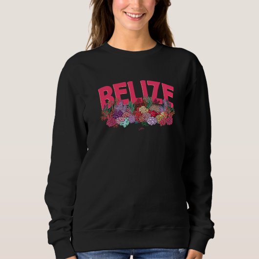 Jcombs Belize Coral Reef Garden Trui (Voorkant)