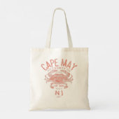 JCombs Cape May County, NJ, Atlantic Blue Crab Tote Bag (Achterkant)