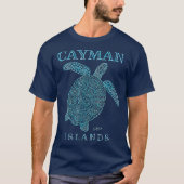 JCombs Cayman Islands Zee Turtle T-shirt (Voorkant)