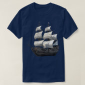 JCombs Galleon Sailing Ship T-shirt (Design voorkant)
