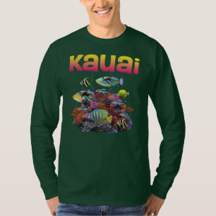 JCombs Kauai Hawaii — Koraalvis T-shirt