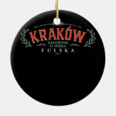 JCombs Krakow Poland, opgericht in het kader van d Keramisch Ornament (Achterkant)