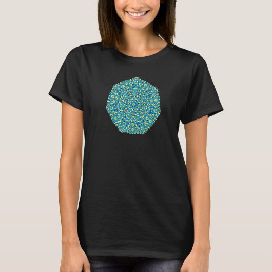 JCombs Ornamental Tiling Pattern Mandala Premium_2 T-shirt (Voorkant)