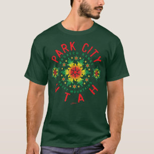 JCombs Park City, Utah, Snow Holiday 362 T-shirt