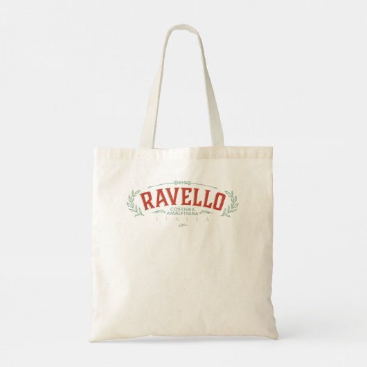 JCombs Ravello, Amalfi, Italië, Retro Tote Bag (Achterkant)