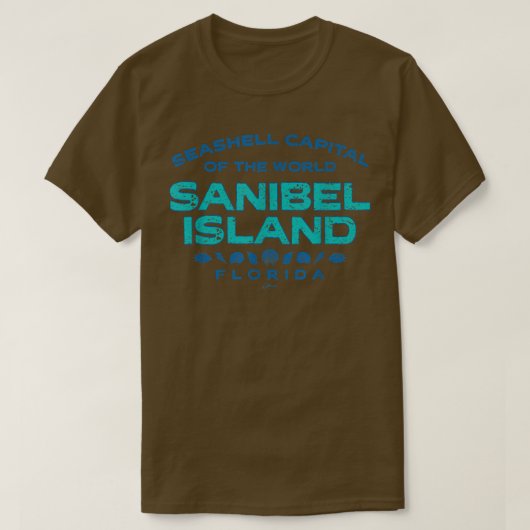 JCombs Sanibel Island, Florida T-shirt (Design voorkant)