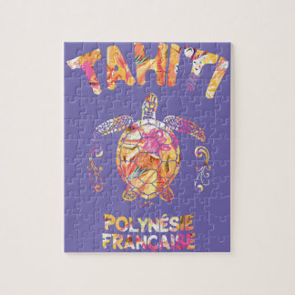 jcombs tahiti, frans polynesië, zee schildpaddenzw legpuzzel