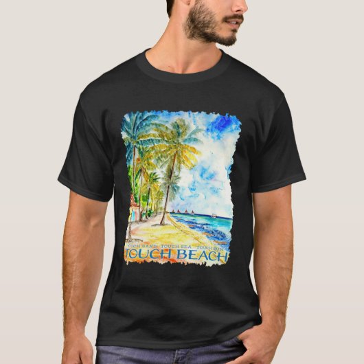 JCombs Touch Beach T-shirt (Voorkant)