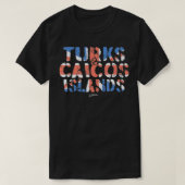 JCombs Turks & Caicos Islands, with Union Jack, Be T-shirt (Design voorkant)