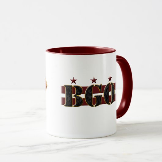 JD5/BGO Coffee Mok (Voorkant rechts)