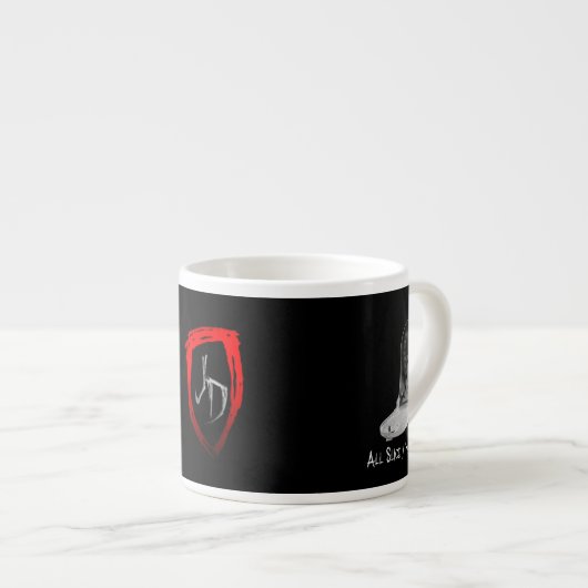 JD Coffee Mug Espresso Kop (Voorkant rechts)