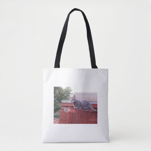 JD de kattenzak Tote Bag (Voorkant)