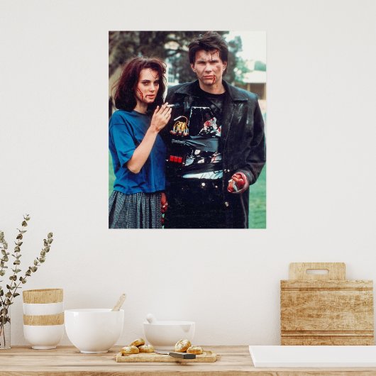 JD en Veronica Heathers Poster (Keuken)