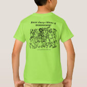 JD: haarstaartlinten T-shirt (Achterkant)