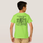 JD: haarstaartlinten T-shirt (Achterkant volledig)