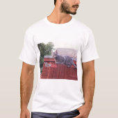 JD het kattenshirt T-shirt (Voorkant)