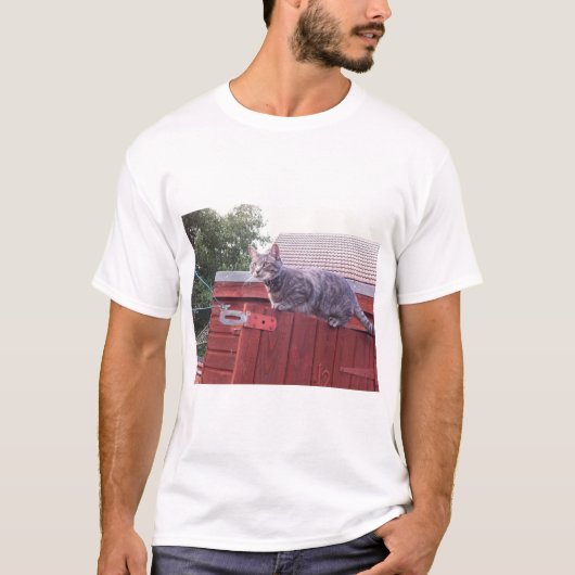 JD het kattenshirt T-shirt (Voorkant)