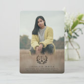 JD Law Scales+Laurel Wreath Black Overlay 2 Foto Aankondiging (Staand voorkant)