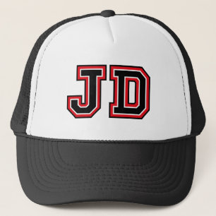 'JD'-monogram Trucker Pet