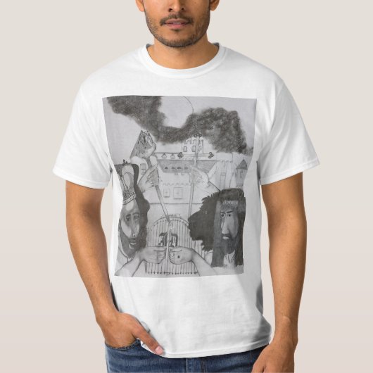 JD toont JWU een dap T-shirt (Voorkant)