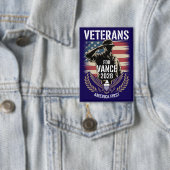 JD Vance 2028 Amerika Eerst Conservatief Button (Insitu)