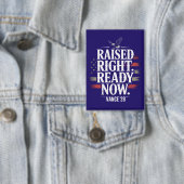 JD Vance 2028 Amerika Eerst Conservatief Button (Insitu)