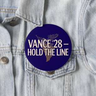 JD Vance 2028 Amerika Eerst Conservatief Ronde Button 4,0 Cm