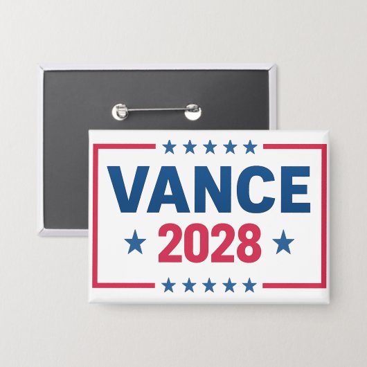 JD Vance 2028 Button (Voorkant / Achterkant)