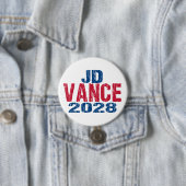 JD Vance 2028 (dis) Ronde Button 7,6 Cm (In situ)