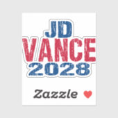JD Vance 2028 (dis) Sticker (Vel)