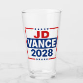 JD Vance 2028 Glas (Voorkant)