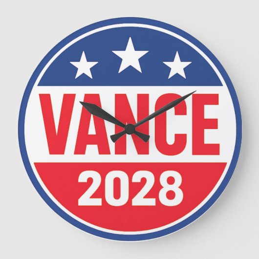 JD Vance 2028 Grote Klok (Voorkant)
