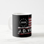 JD Vance 2028 Koffiemok (Voorkant links)