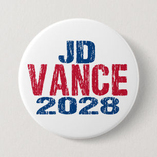 JD Vance 2028 (niet) Ronde Button 7,6 Cm
