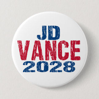 JD Vance 2028 (niet) Ronde Button 7,6 Cm