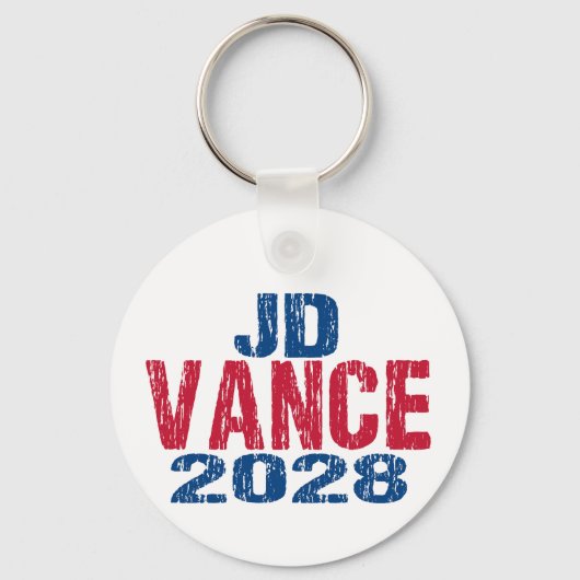JD Vance 2028 (oneens) Sleutelhanger (Voorkant)