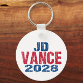 JD Vance 2028 (oneens) Sleutelhanger (Achterkant)